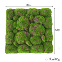 1PC Fondo De Pared Simulado En Moss Decoración De Plantas Artificiales Verde Para Arreglo Floral DIY Tablero De Esponja Para Decoración Del Hogar - details 6