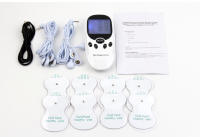 Masajeador Eléctrico De Fisioterapia Dual Canales Para Relajar Musculos Con 8 Almohadillas De Electrodo Gel Terapia De Cuidado De Salud - details 13