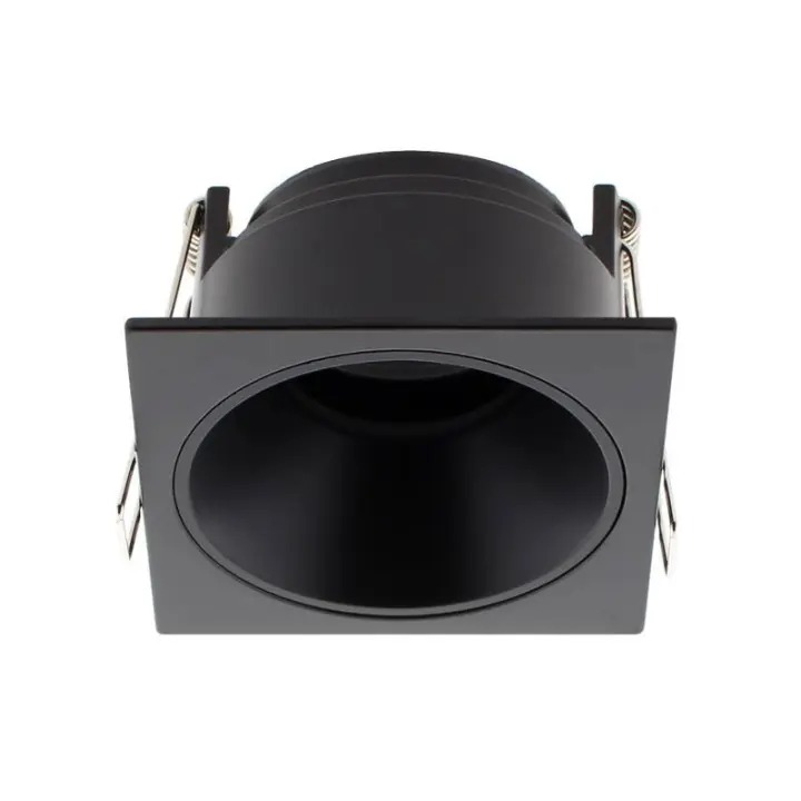 LEDBOX Housing MOS UGR17 Square, negro/negro. Iluminación interior LED, Downlights led - 1