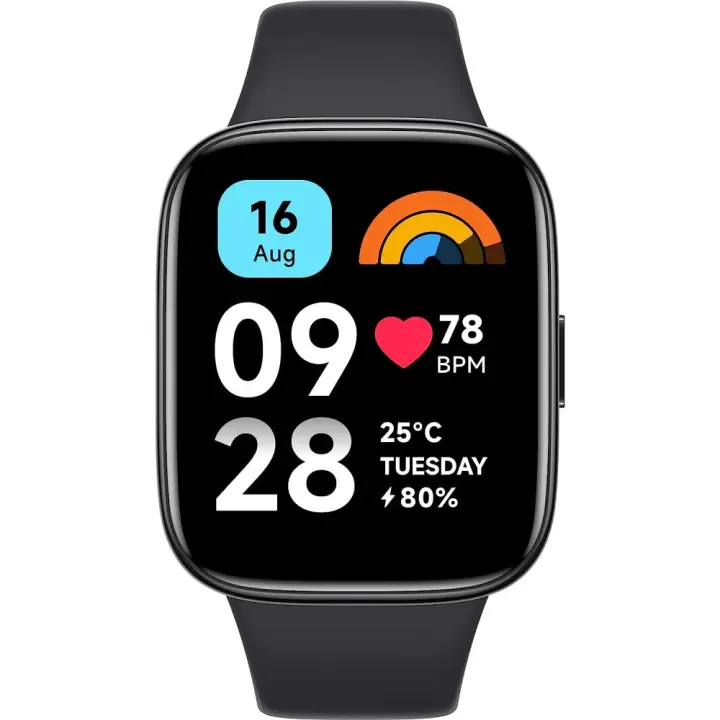 Smartwatch Xiaomi Redmi Watch 3 Active/ Notificaciones/ Frecuencia Cardíaca/ Negro - 1
