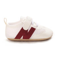 Zapatos Deportivos Infantis Color Bloqueados Antideslizantes Y Cómodos Para Caminar Suela De Goma Tallas 0-18M Hombres - details 8