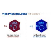Arkham Horror Contadores (Daño y Horror) - Pack de Mejora Deluxe [x4 piezas] - La Cocina 3D - details 1
