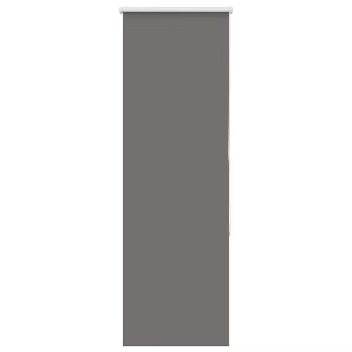vidaXL Estor Enrollable Opaco gris 40x150 cm Tela Ancho 35,7 cm - 1