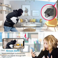 Cámara IP WIFI Inalámbrica 1080P HD Micro Cámara De Seguridad Doméstica Con Deteción De Movimiento Visión Remota USB Compatible Con MicroSD TF - details 10