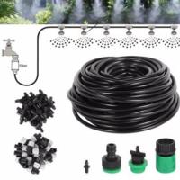 Sistema De Riego Automático 20M Con 20 Regadímetros Y Rojelladores Dispositivo De Enfriamiento Por Neblina Para Jardín Y Agricultura - details 1