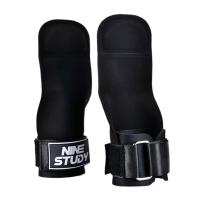 Guantes De Levantamiento De Peso De Cuero PU Doble Capa Con Correas Para Muñeca Para Hombres Y Mujeres Entrenamiento De Gimnasio Deadlift Press De Banca Pull-up - details 0