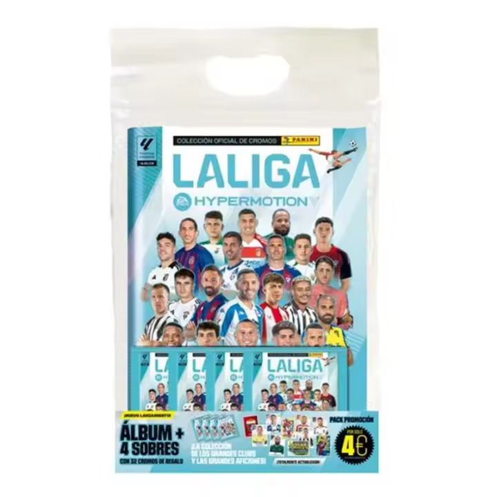 Liga Hypermotion 24-25 Álbum con 4 Sobres 74077 PANINI - 1