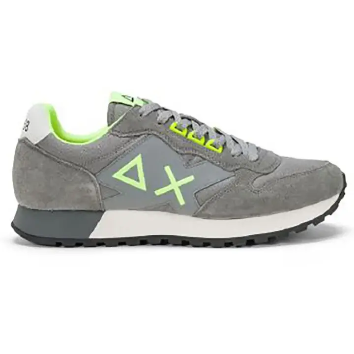 Calzado hombre Zapatillas Sun68 Zapatillas Jaki Fluo Gris - 1