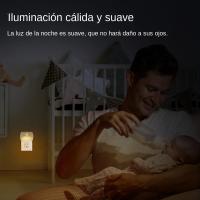 Lámpara Nocturna LED Con Sensor De Movimiento EU Plug Para Decoración De Habitaciones De Niños Pasillo Escaleras WC Lámpara Nocturna Para El Lado Del Cama - details 13