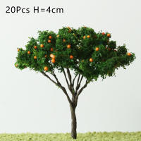 20Pcs Árboles De Escala Para Modelos De Ferrocarril Y Micro Paisaje Diorama Decoración De Callejones Y Edificios Para Juguete De Regalo Para Niños - details 1