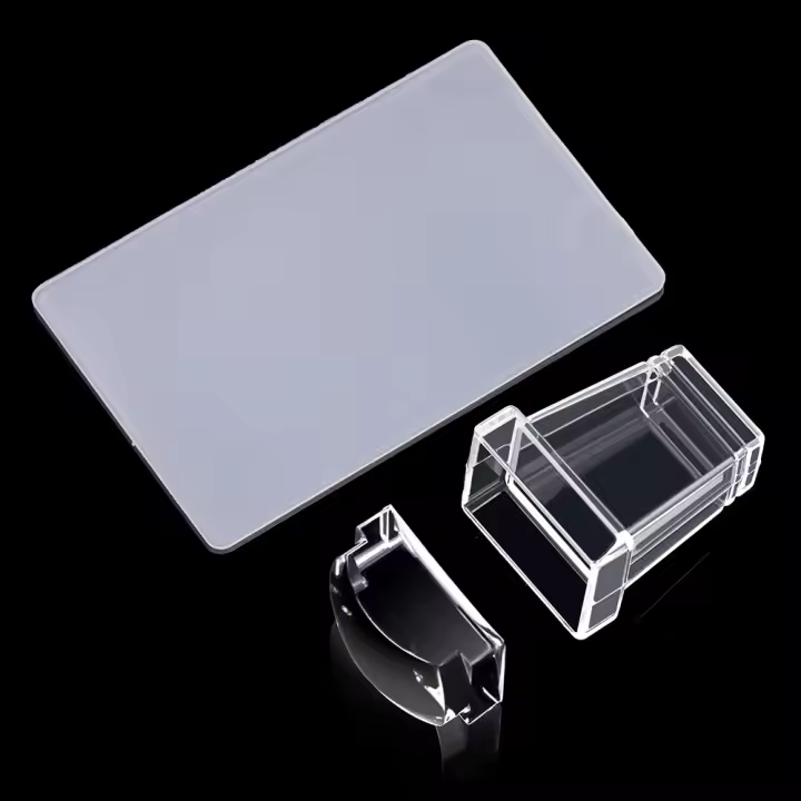 Kit De Manicura LULAA Con Herramientas Para Arte De Uñas En Gelatina Transparente Y Silicona Suave Estampador Y Scrapera Placa De Imagen Rectangular Para DIY De Pintura De Uñas - 1