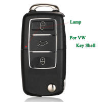 Carcasa De Llave Inteligente Jingyuqin Con 3 Botones Para Coche Volkswagen VW Jetta Golf Passat Beetle Skoda Seat Polo B5 Material ABS - details 0