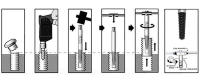 Extrayente De Tornillos Rotos 5/6/8 Piezas Acero Duradero Fácil De Usar Herramienta Para Remover Tornillos Dañados Y Bolts Centro De Buey - details 0