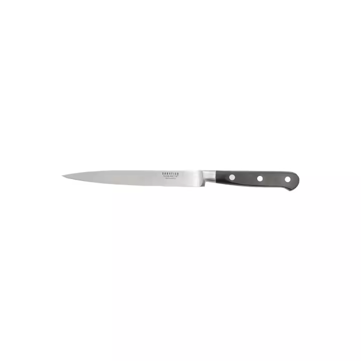 Cuchillo Filetear Sabatier Origin 18cm Hoja Flex Acero Mate Mango Ergonómico Baquelita Soft Touch - 1