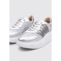 Wonders A-3622 Deportivas Con Cuña Mujer Plateado - details 1