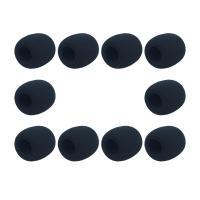 10Pcs Funda De Esponja Para Micrófono De Mano Alta Densidad Reutilizable Anti Ruido De Viento Accesorio Profesional Para Micrófono Universal - details 6