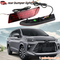2Pcs Luz De Reflejador Para Parachoques Trasero De Coche Para Toyota Avanza 2022 2023 2024 Luz LED De Señal De Giro Freno Retroiluminado - details 1