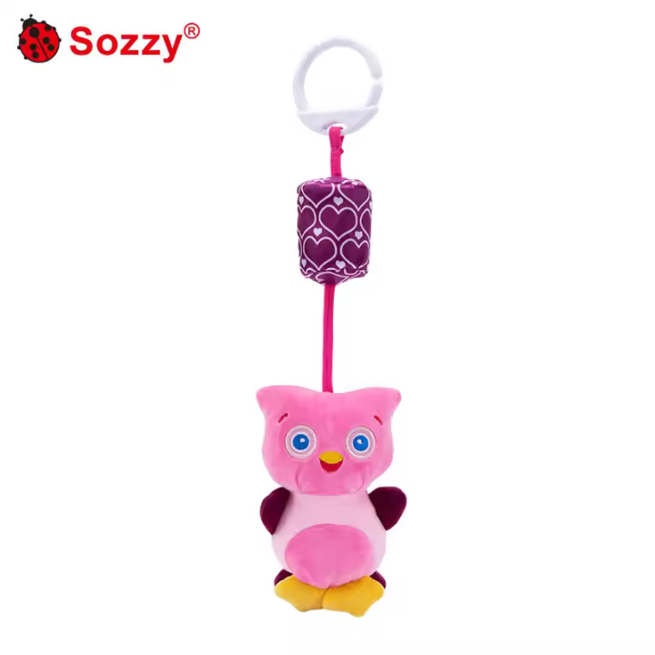 Bebé recién nacido Sozzy de 0 a 3 años con música de animales, coche colgante, cama colgante, juguetes relajantes para bebés - 1