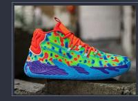 Zapatos De Baloncesto Para Hombre De Alta Calidad Antideslizantes Transpirables Con Suela De Goma Comodidad Y Estilo Deportivo - details 14