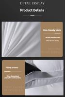 Almohada De Sueño Cómoda 5 Estrellas Hotel Almohada Tridimensional Suave Lavable Color Sólido Soporte Cervical Para Viajes Y Hogar - details 6