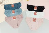 Pack de 6 Bragas de Mujer Algodón Encaje  Cómodas y Suaves Braguitas  Ropa Interior de Calidad  Envío Rápido - details 0