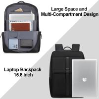 Mochipa para orden portátil, mochara de trabajo para hombre, orden mochila para portátil de 15,6 pulgadas - details 2