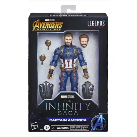 MARVEL LEGENDS SERIES FIGURA CAPITAN AMERICA MARVEL STUDIOS AVENGERS INFINITY - 1