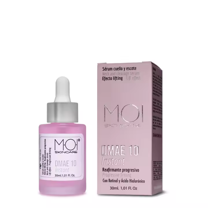 Sérum reafirmante cuello y escote DMAE 10 INSTANT efecto lifting 30ml MOI SKINCARE - 1