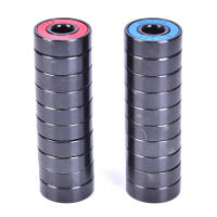 Juego De 10 Rodamientos De Bola Profunda 608 2RS Acero Sellado Para Patinetas Y Accesorios De Skateboarding 608RS 608-2RS - details 1