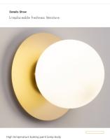 Lámpara De Pared Moderna Y Minimalista Para Dormitorio Y Sala De Estar Lujo Nordico Para Pasillo Y Escalera Luz Diaria LED Incluida Instalación En La Pared - details 8