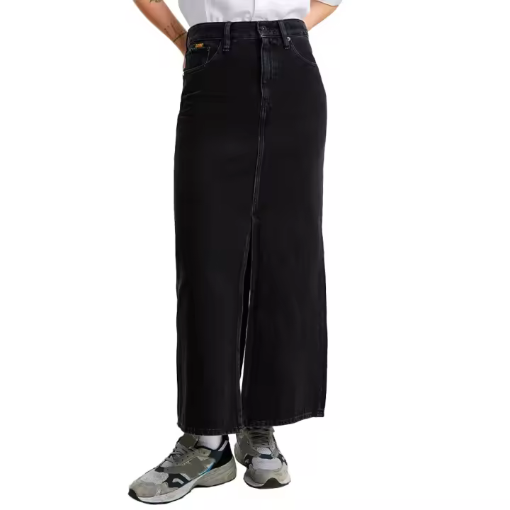 Ropa mujer Faldas G-star Falda Larga Viktoria Negro - 1