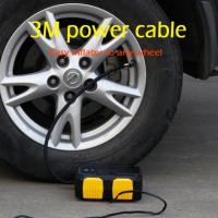 Compresor de aire portátil para automóvil, bomba de inflado de neumáticos digital con lámpara LED, compresor de compresión para coche y motocicleta - details 3