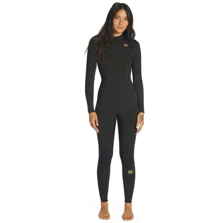 Billabong Traje De Neopreno De Manga Larga Y Cremallera Pectoral 54 Synergy 4 Mm - 1