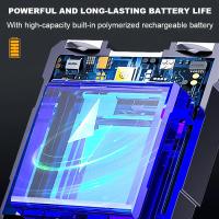 Linterna LED Recargable Mini USB Portátil Con Imán En La Punta Y Luz COB Para Emergencias Y Camping Super Brillante Y Impermeable - details 6