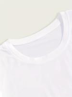 Camiseta De Verano Para Hombre Talla Grande 100% Algodón Estampado De Calavera Cuello Redondo Manga Corta Ajustada Top Casual - details 13