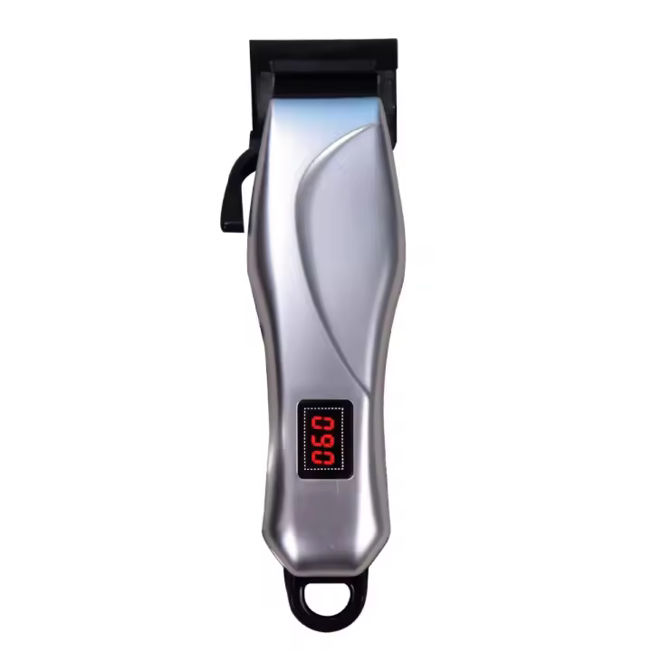 Maquina de Cortar Pelo Hombre, Cortapelos Hombre Profesional Inalámbrico Cortadora de Pelo con Palanca Taper Ajustabl y 4 recambios Guía Para la Máquina de Cortar,Pantalla LED - 1