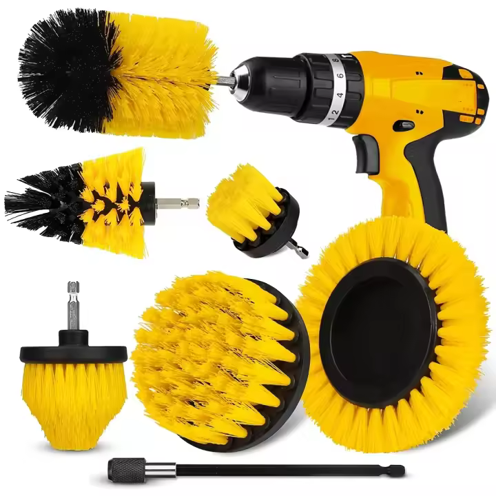TK Kit De Limpieza Para Coche RV 27 Piezas Cepillo De Limpieza Accesorios De Coche Suministros De Limpieza Cepillo De Reparación Para Baño - 1