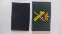 Parches tela bordados bandera GUARDIA CIVIL. medidas 8x5 cm - details 2