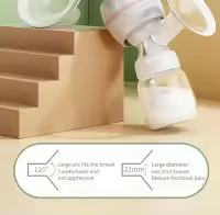 Bomba De Pecho Eléctrica Inteligente Con Alta Succión Bomba De Leche Posparto Portátil Sin Dolor Y Silenciosa Para Mujeres Enfermas - details 8