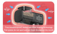 Jebao Alimentador Automático Ajustable Con Pantalla LCD Para Acuario Timer Para Alimentación De Peces Accesorios De Acuario - details 1