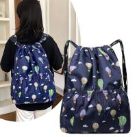 Mochila versáril de Nailon con Cordón para Mujer, Bolsa de cambio de gran capacidad, mochila de viaje Ligera - details 18