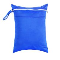 Bolsa De Pañales Impermeable Y Reutilizable De Color Sólido Con Dos Bolsillos Cerrados Para Viaje Playa Piscina Artículos Para Bebé - details 13