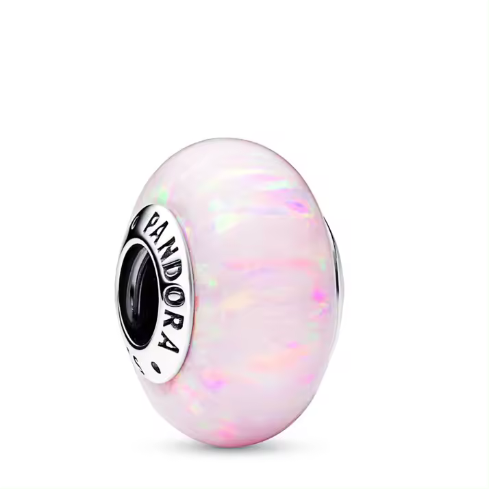 Pandora Charm en plata de ley Rosa Opalescente 791691C03 , para Mujer - 1