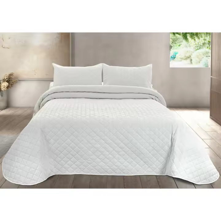 Colcha Pierre Cardin EGNA Blanco Cama de 135 - 1