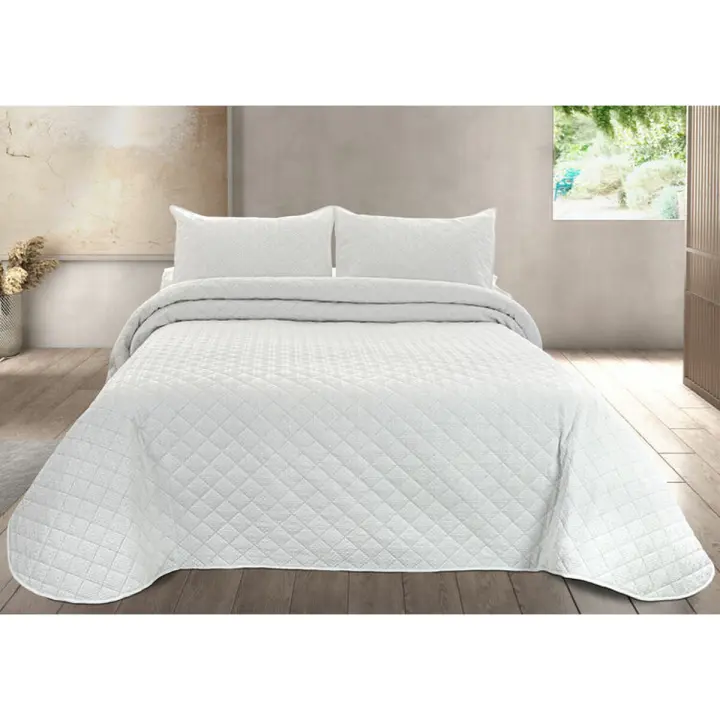 Colcha Pierre Cardin EGNA Blanco Cama de 135 - 1