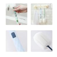 Cepillo De Limpieza Para Botella Y Taza Con Mango Largo Y Desmontable Cepillo De Esponja Para Botellas De Agua 1PC - details 4