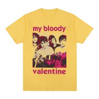 My Bloody Valentine Vintage T-shirt De Algodón Para Hombres Y Mujeres Camiseta De Shoegaze Casual Estampado Lento Dive - details 7