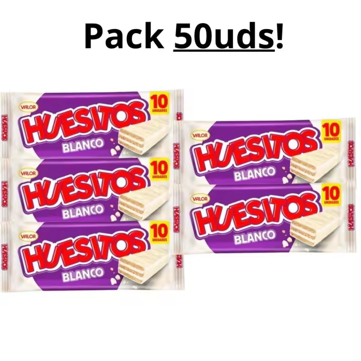 Paquete HUESITOS 50 unidades. - Chocolatina Valor Huesitos de Chocolate - 1