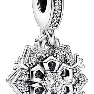 Pandora Colección Moments Snowflake，Incluye Caja Original，Incluye Caja Original - 1