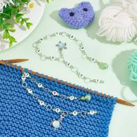 Contador De Filas De Tortuga Para Tejer Y Crochet Con Marcadores De Costura De Vidrio Verde Claro 2 Piezas Accesorios De Conteo De Filas Para Tejer - details 3